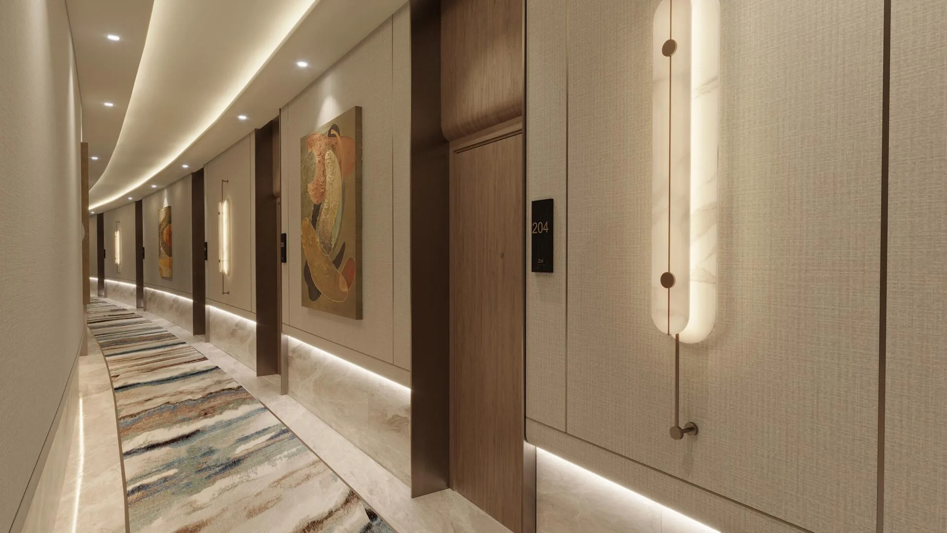 Коридор Taj Wellington Mews