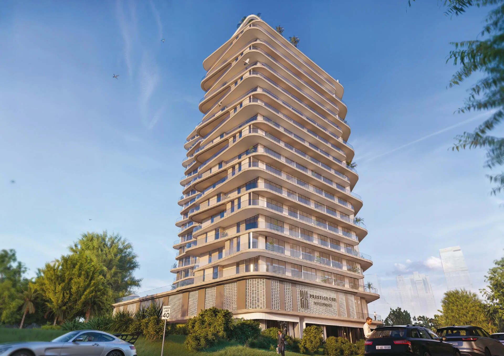 The Boulevard среди зелени района DLRC