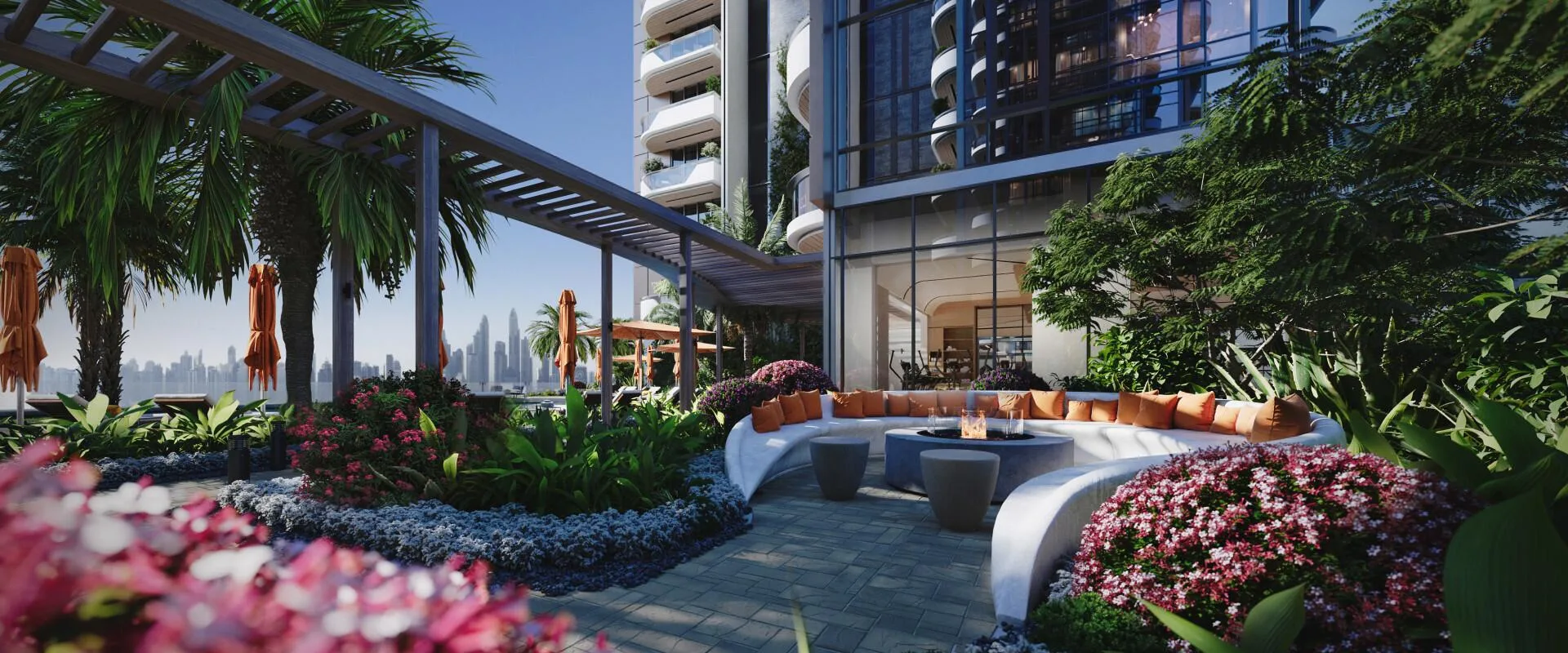 Места для отдыха в саду The Orchard Place