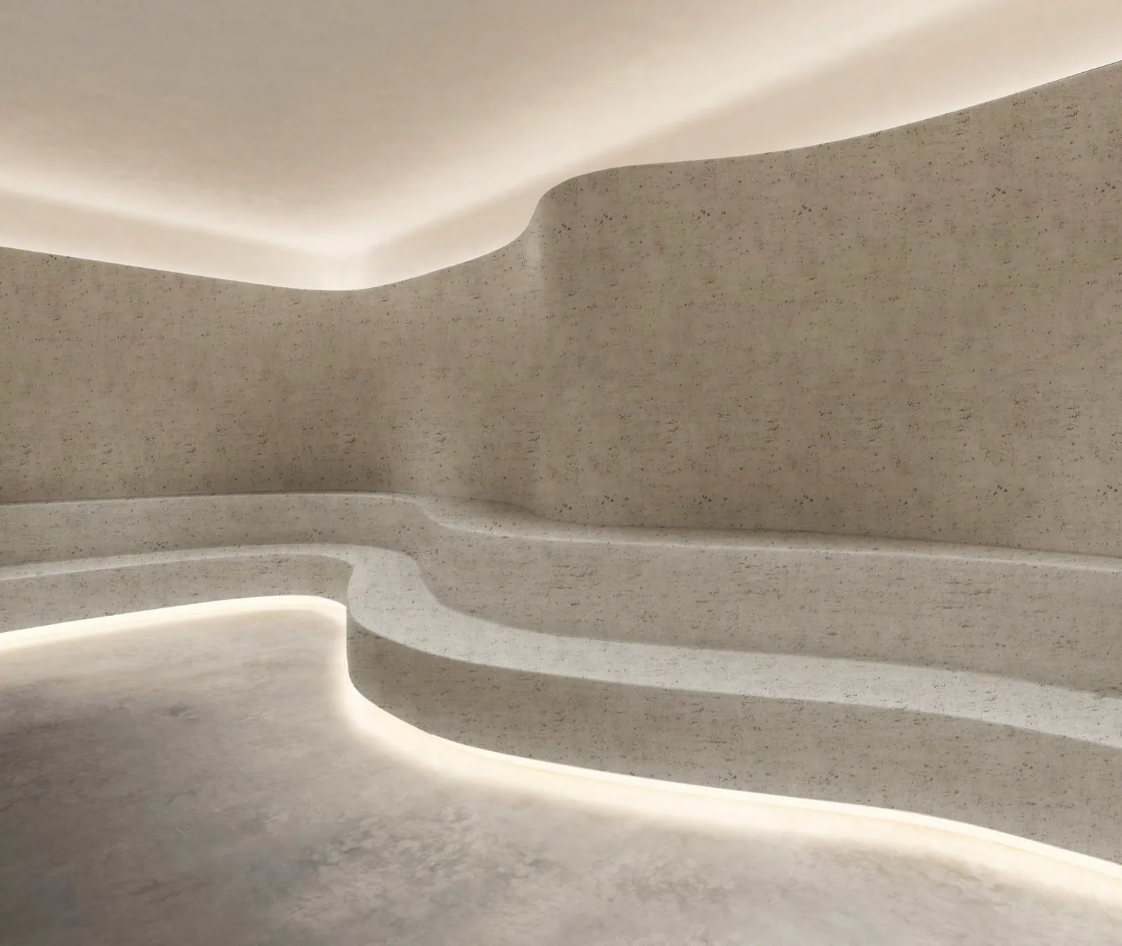 Тепидарий в The Source II. Визуализация Aldar