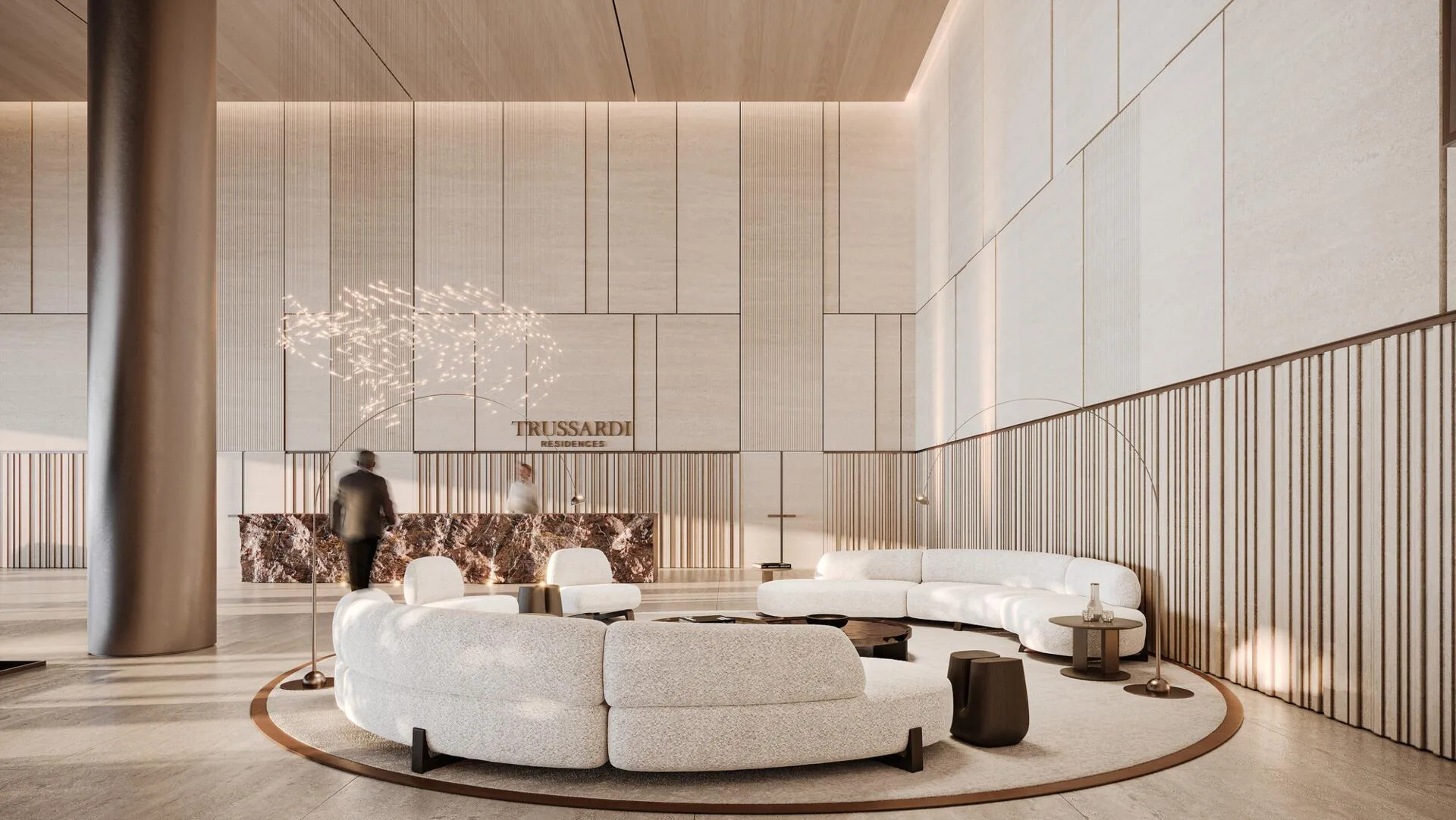 Стойка ресепшн Trussardi Residences Phase II