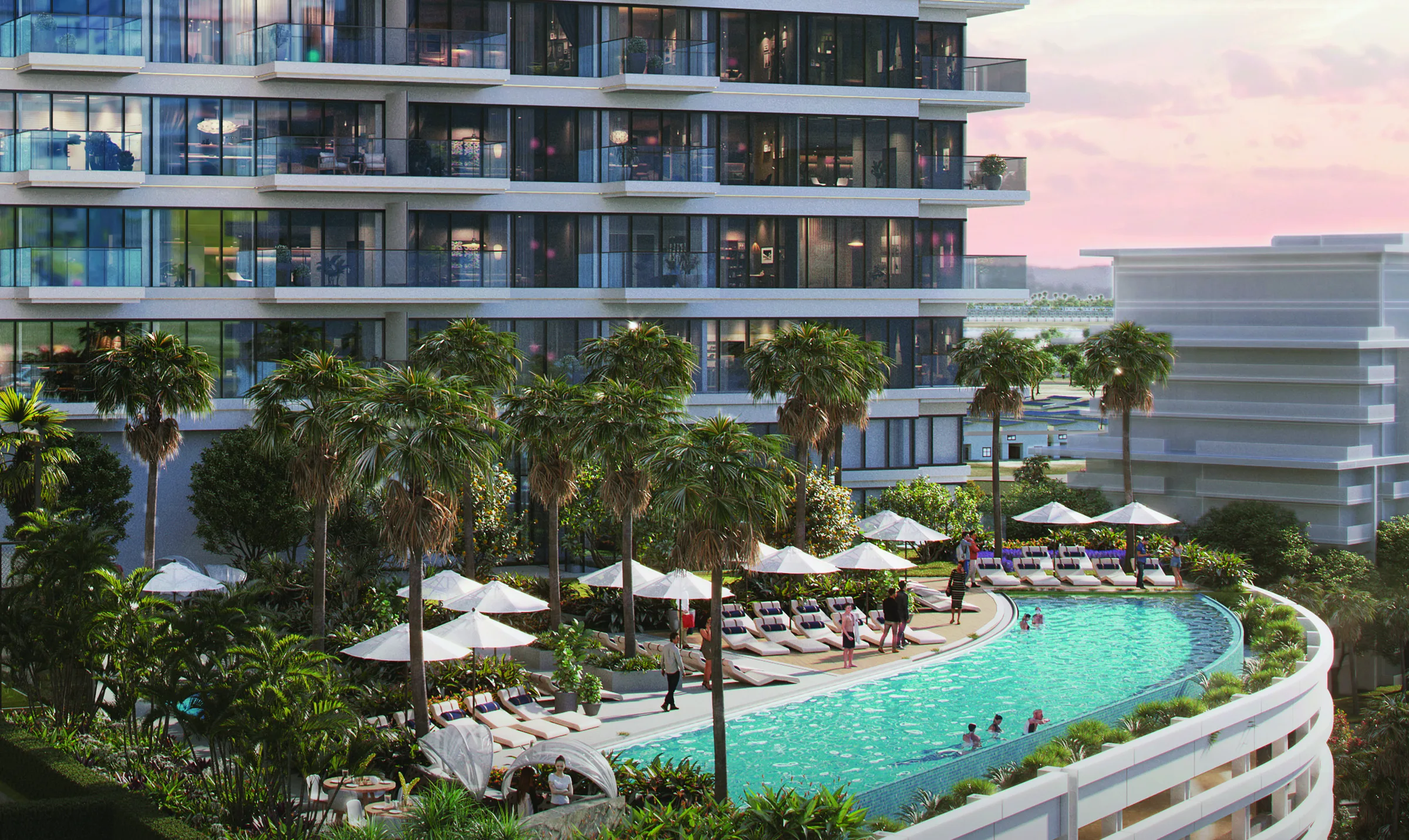 Бассейн Horizon Pool в Upper House
