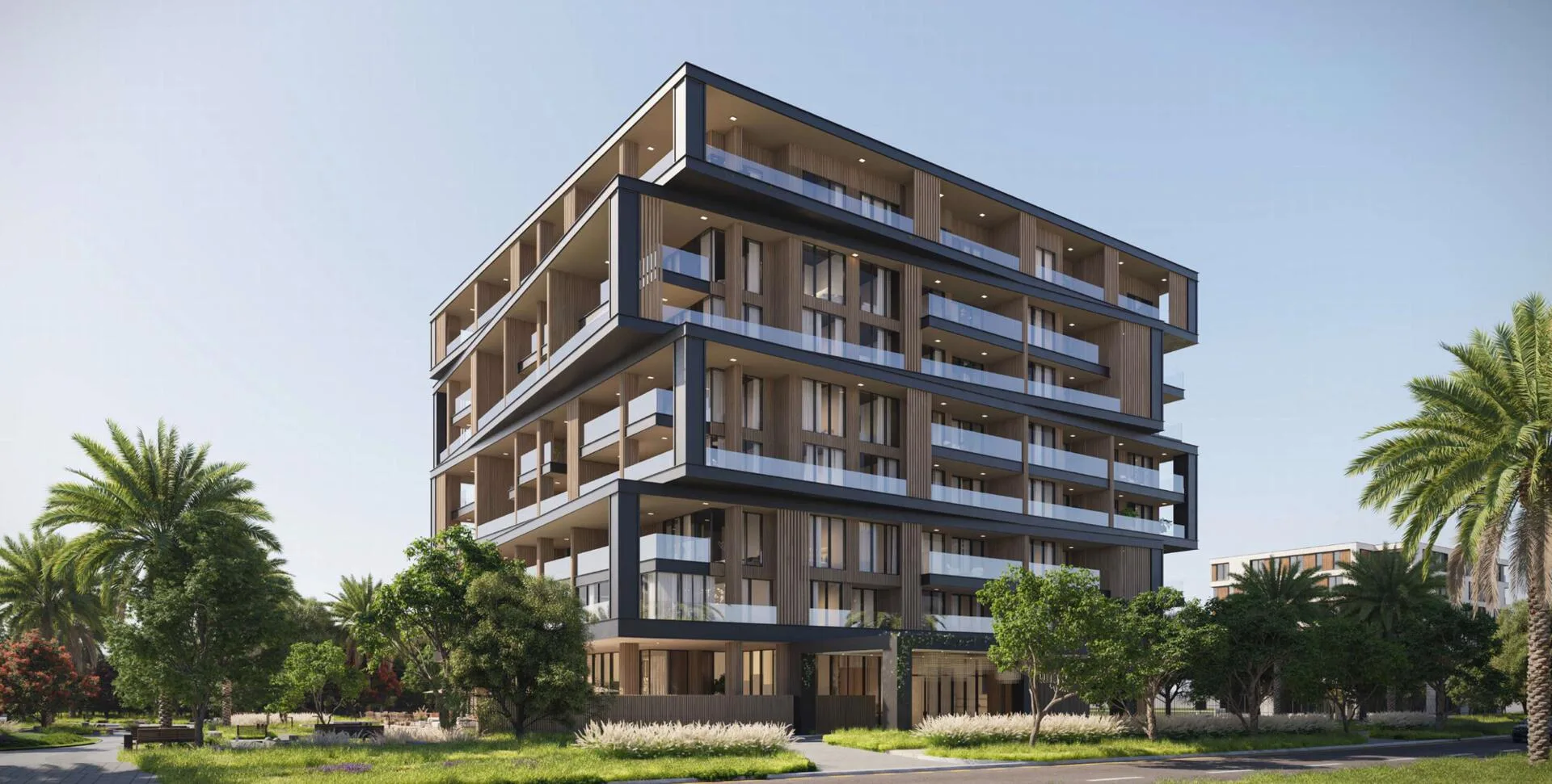 Дом Uno-Luxe на острове Al Marjan, общий вид