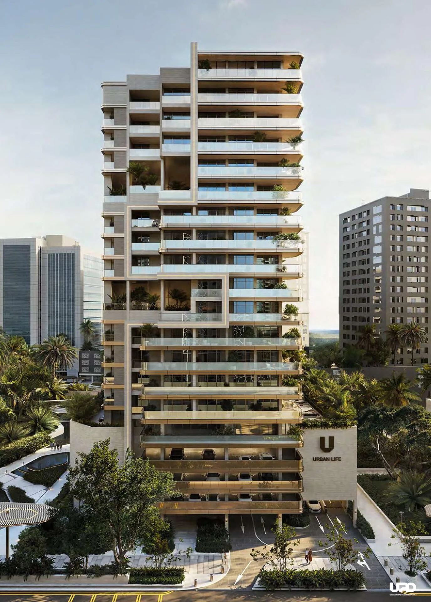 Вход в Urban Life Residences