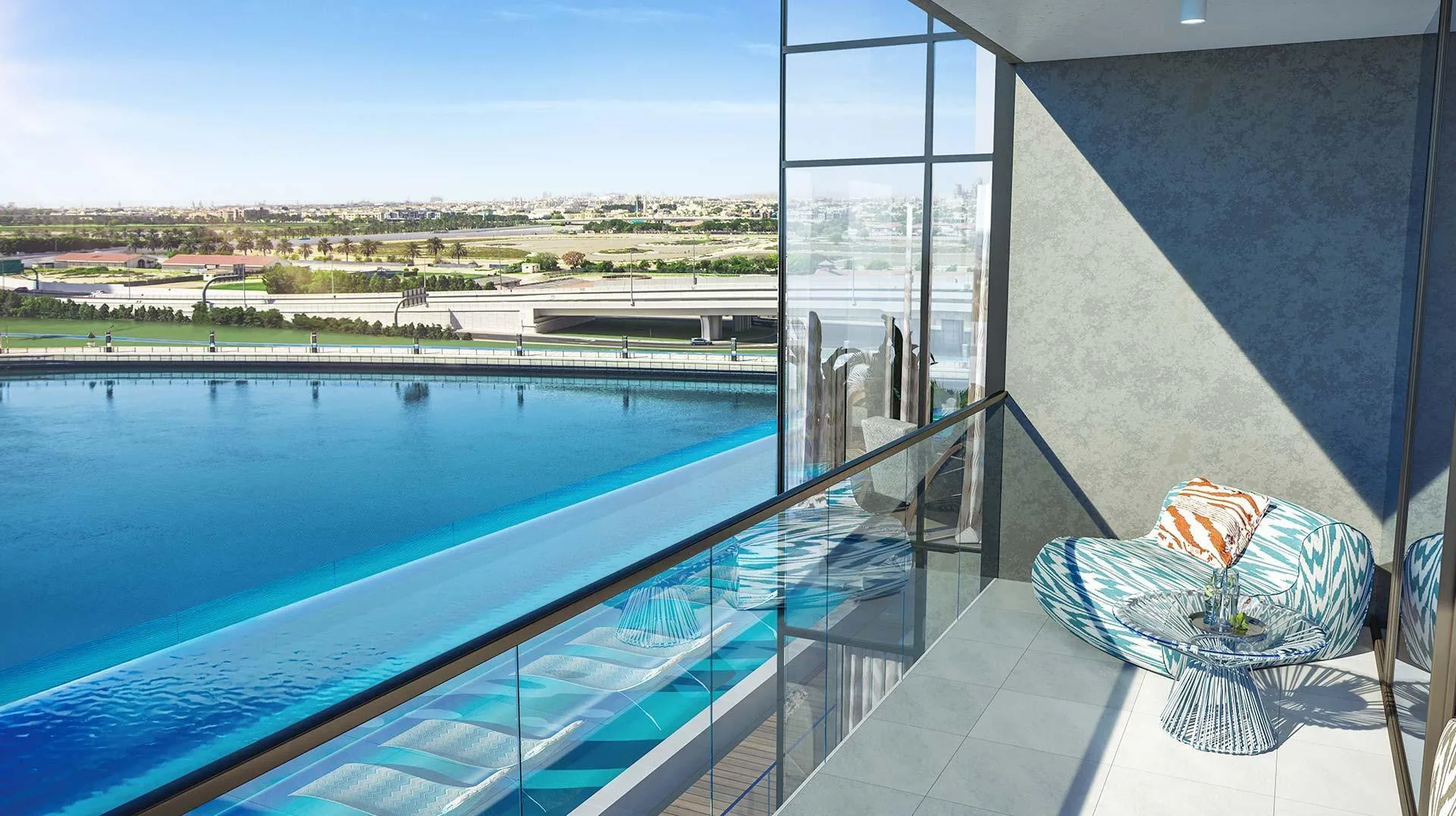 Балкон квартиры Urban Oasis