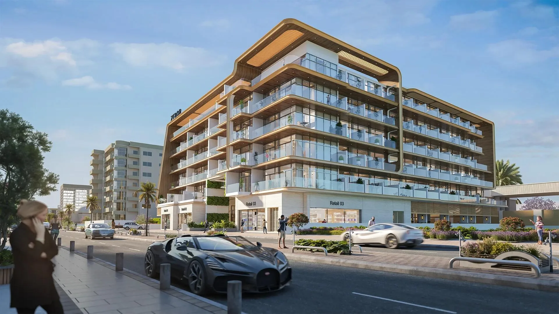 Ventana Residences с улицы