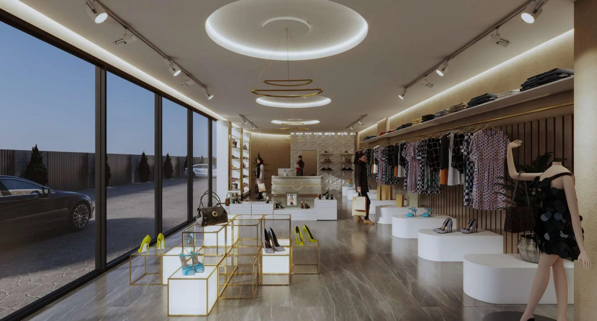 Магазин на первом этаже Ventana Residences