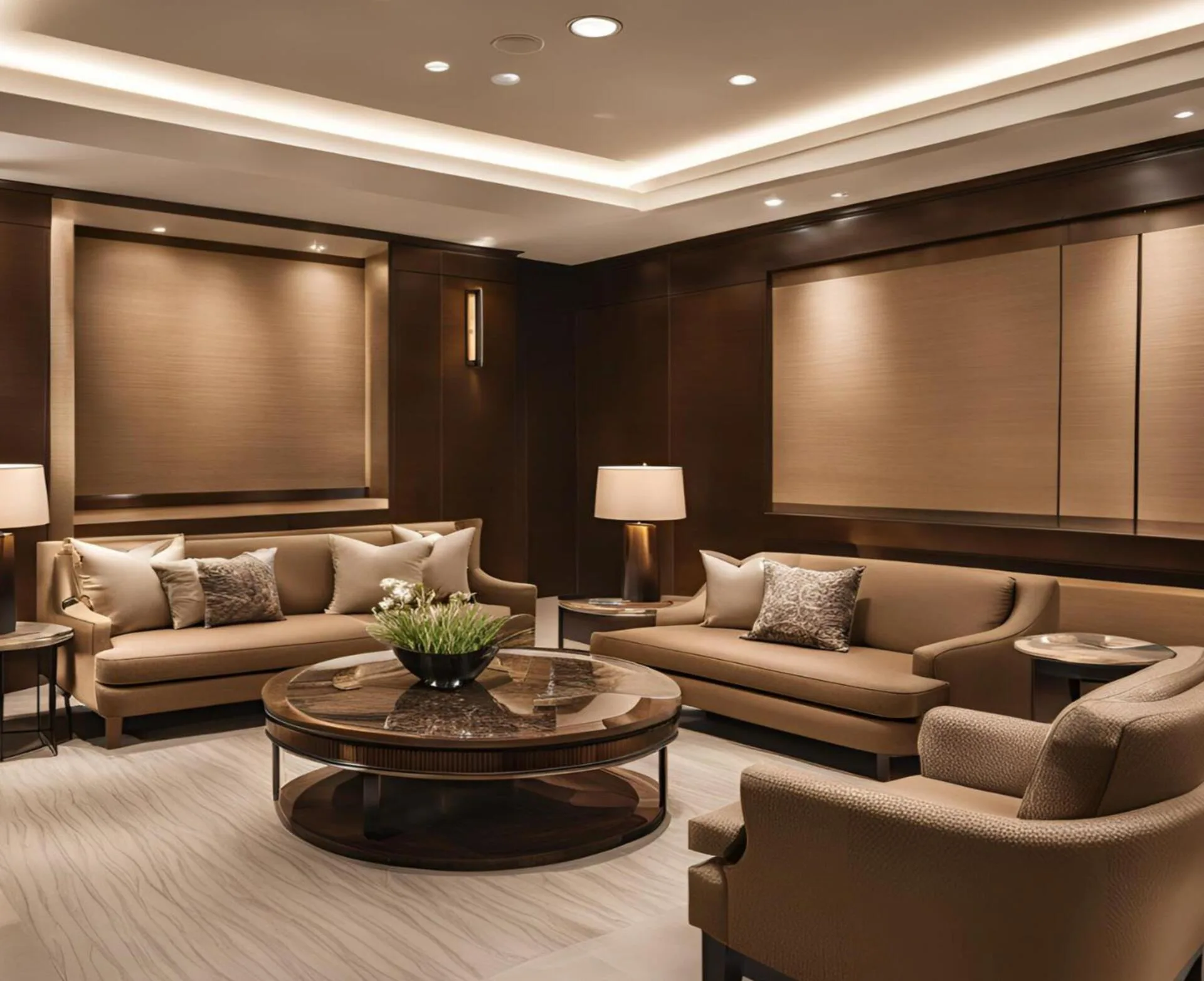 Переговорная с диванами