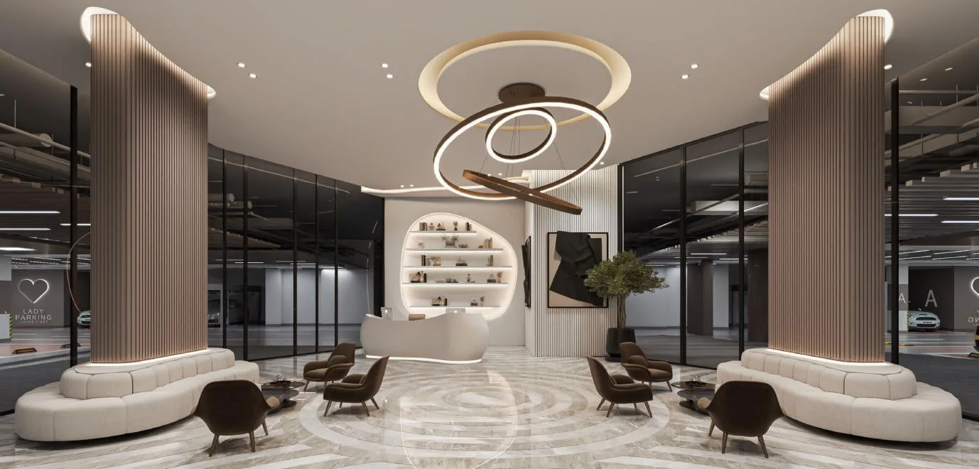 Лобби Zephyra Residences